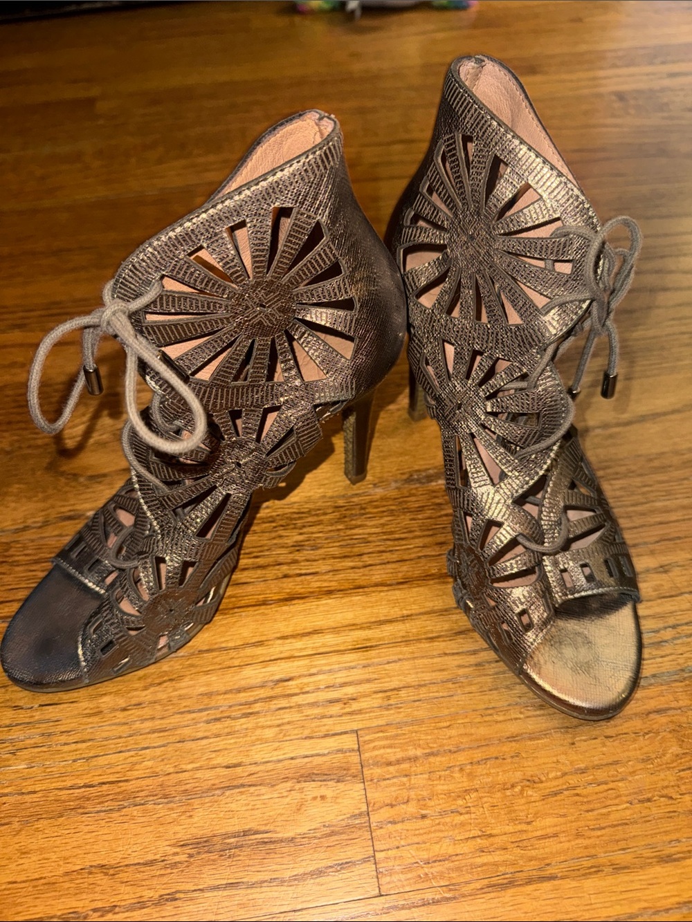 Joie Paxton Heel in Gunmetal, Size 36